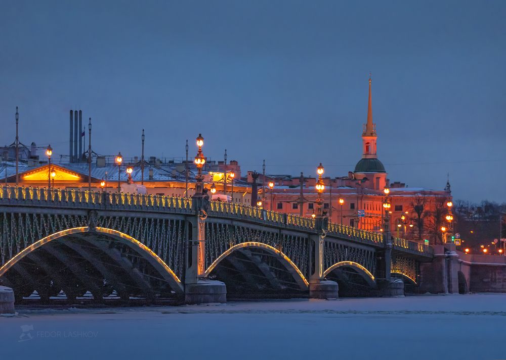 Январский Санкт-Петербург