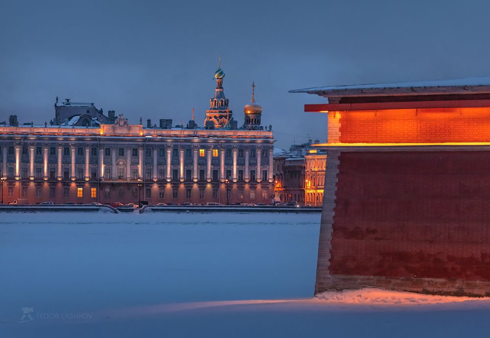 Январский Санкт-Петербург