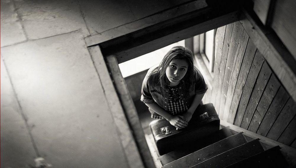 Нина на даче