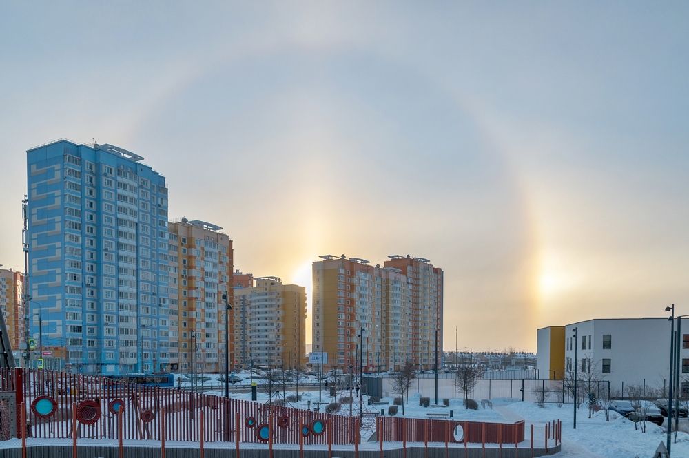 Гало в Москве
