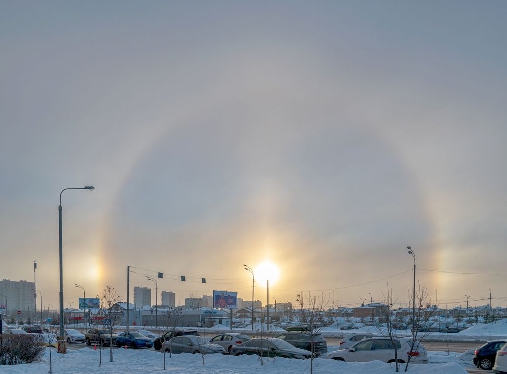 Гало в Москве