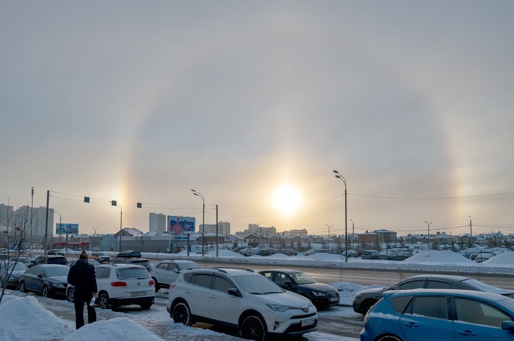 Гало в Москве