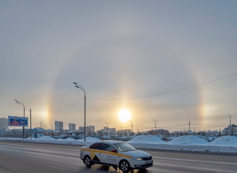 Гало в Москве