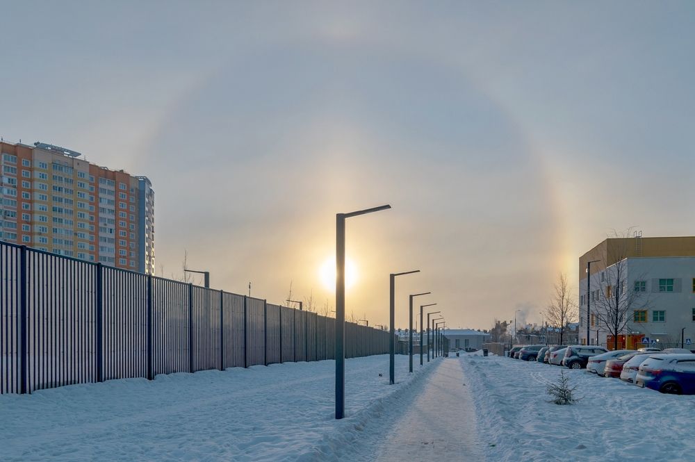 Гало в Москве