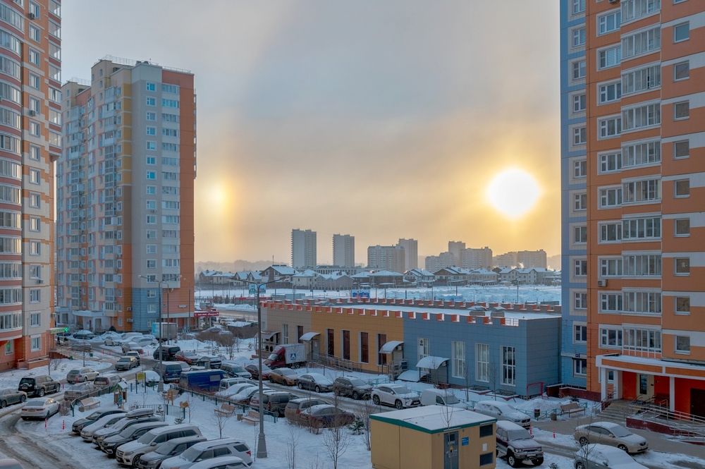 Гало в Москве