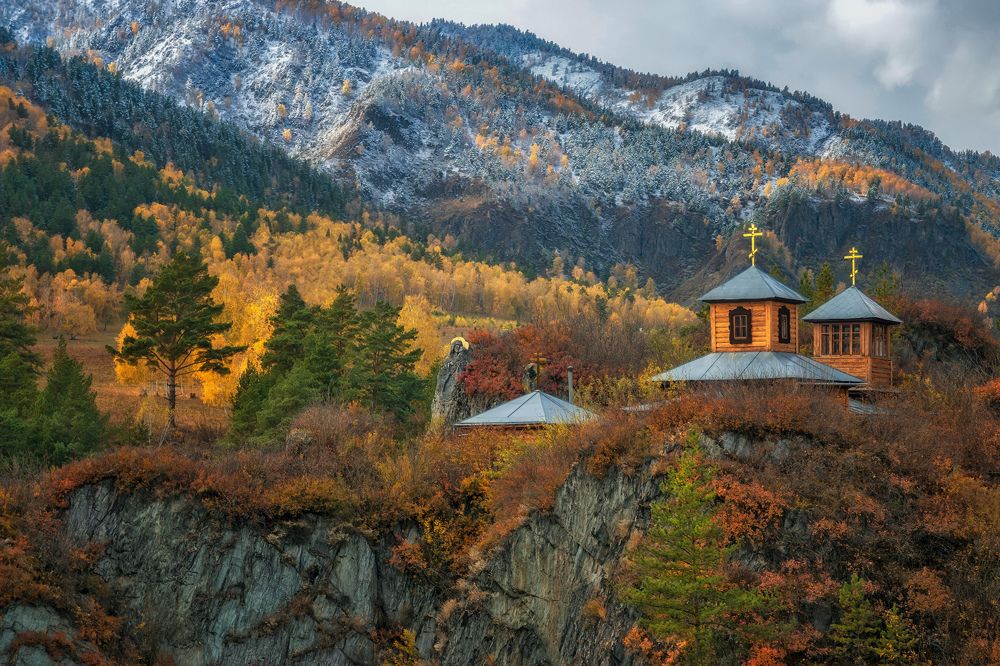Храм Иоанна Богослова на острове Патмос.