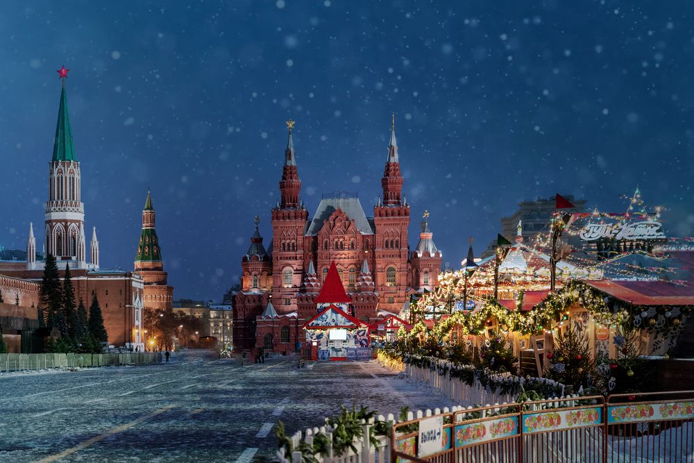 Москва новогодняя....