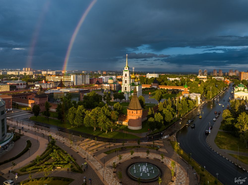 Радуга над Тульским Кремлём