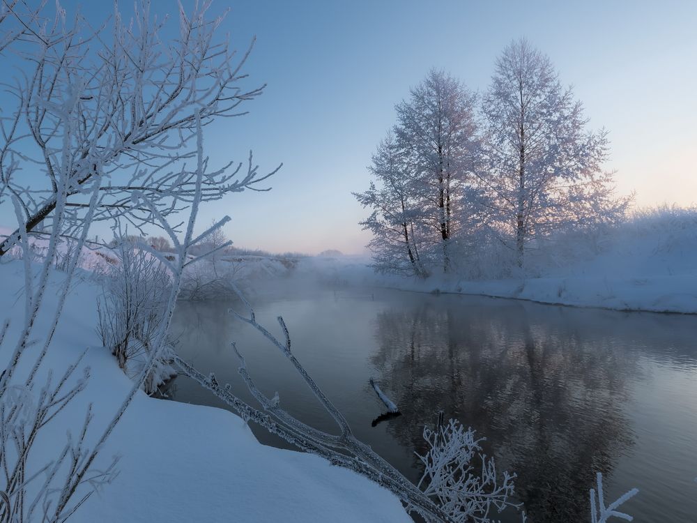 Морозным утром