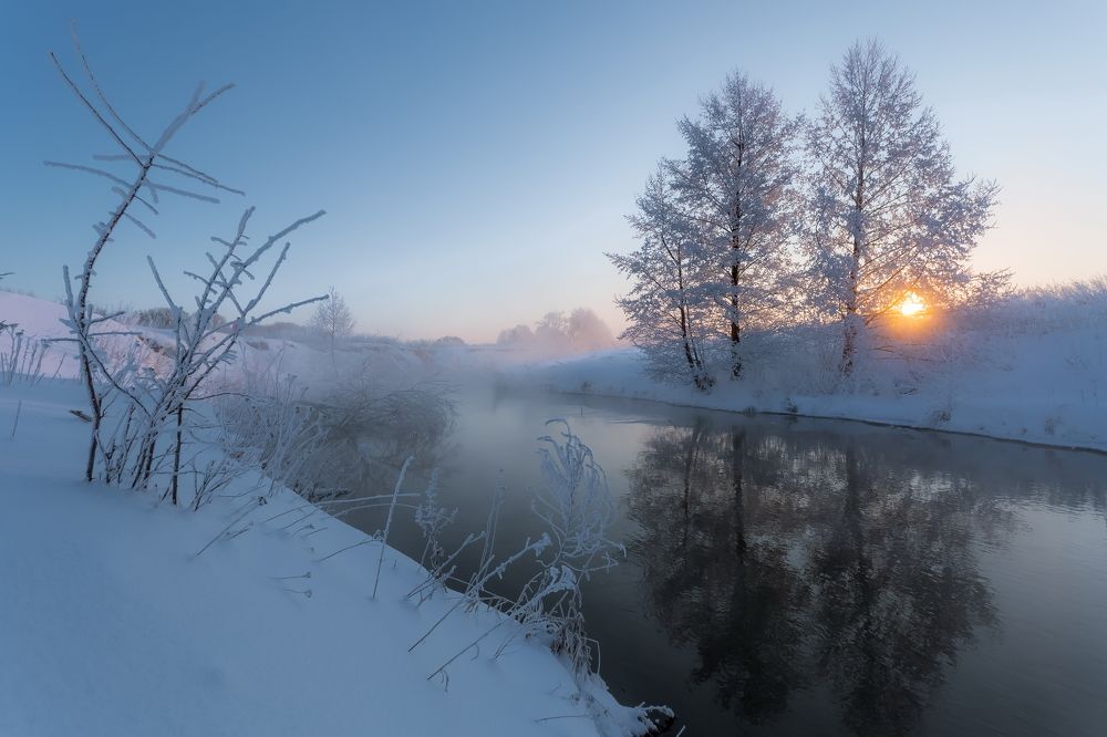 Морозным утром