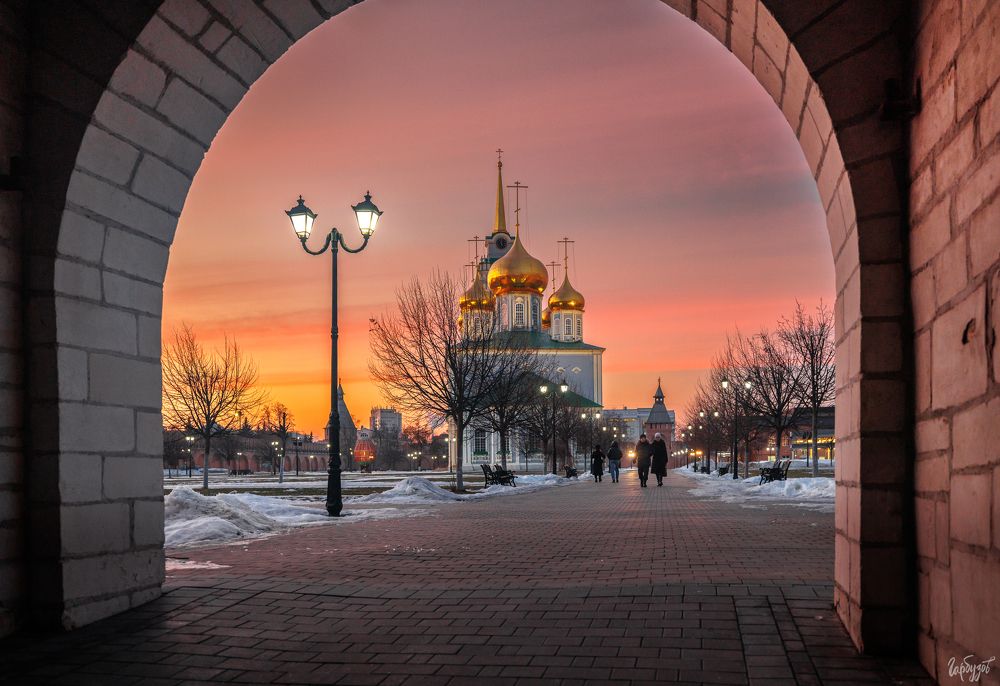 Тульский Кремль на закате
