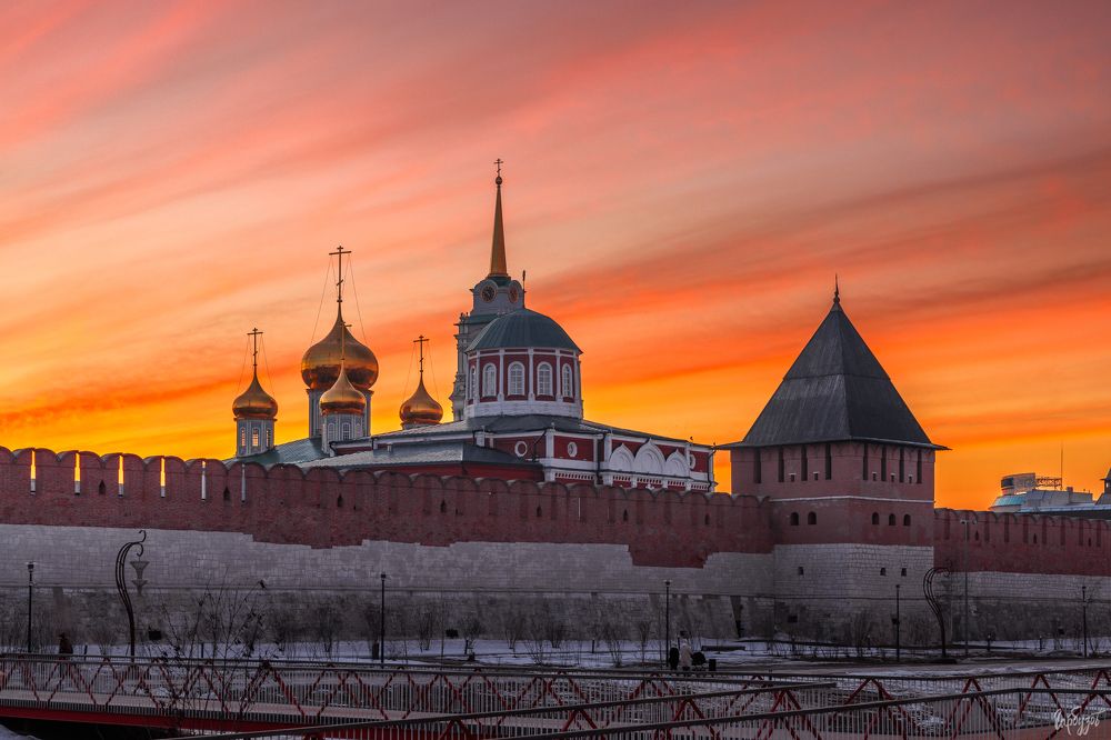 Тульский Кремль на закате