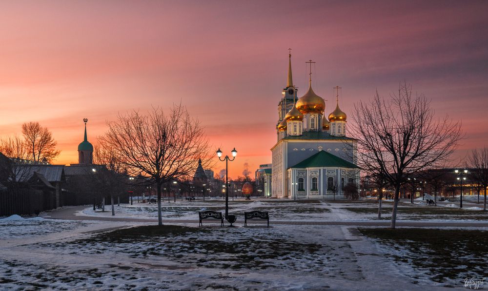 Тульский Кремль на закате