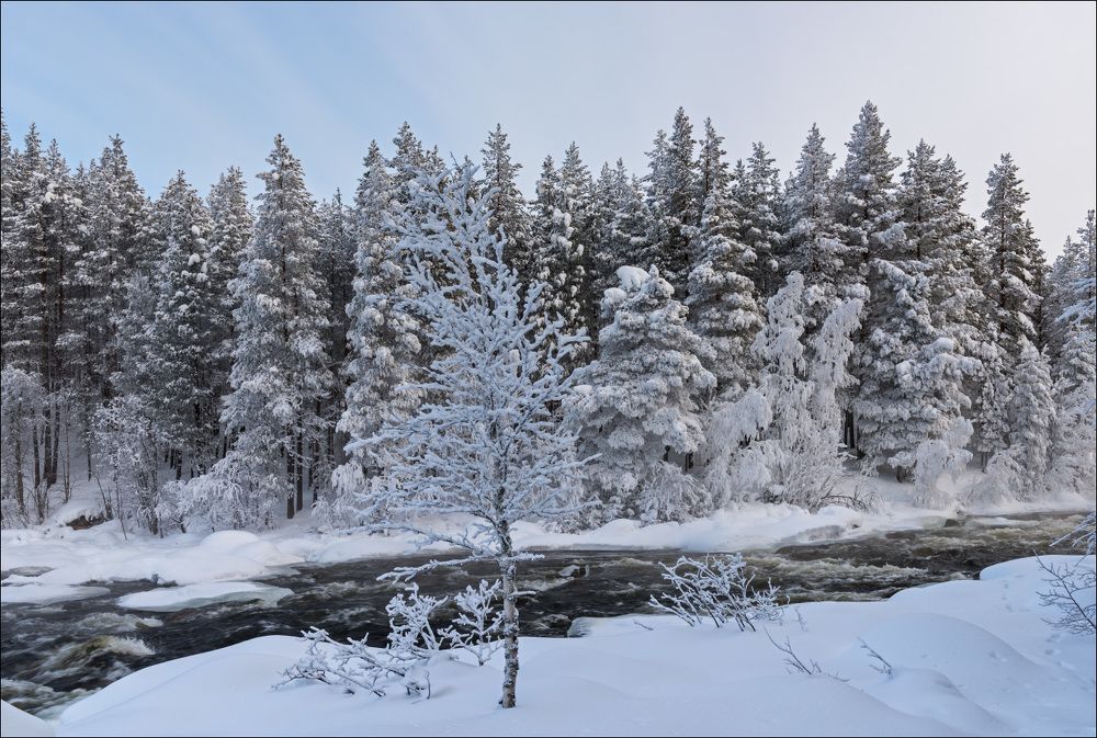 На зимних перекатах