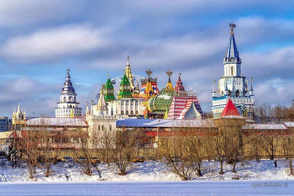 Измайловский кремль зимой