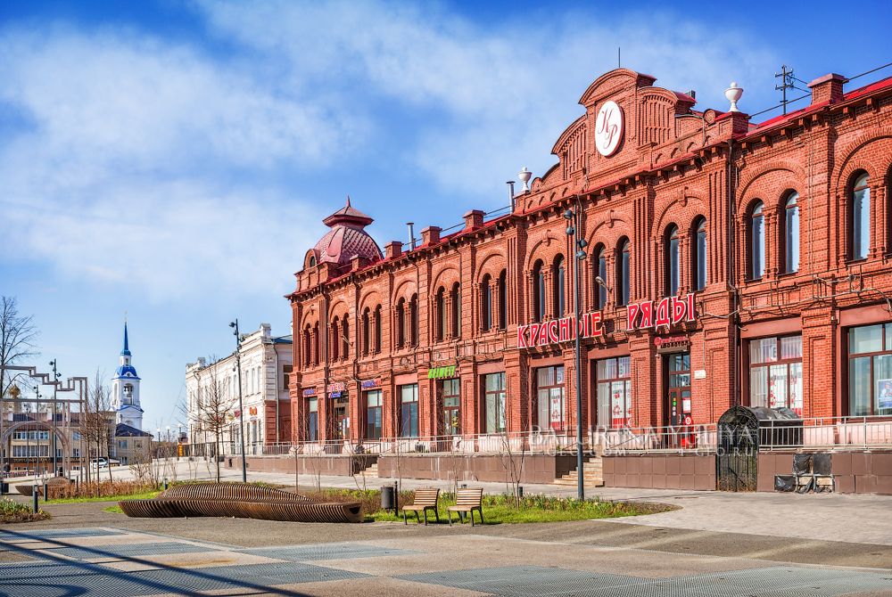 Красные Торговые Ряды в Кинешме