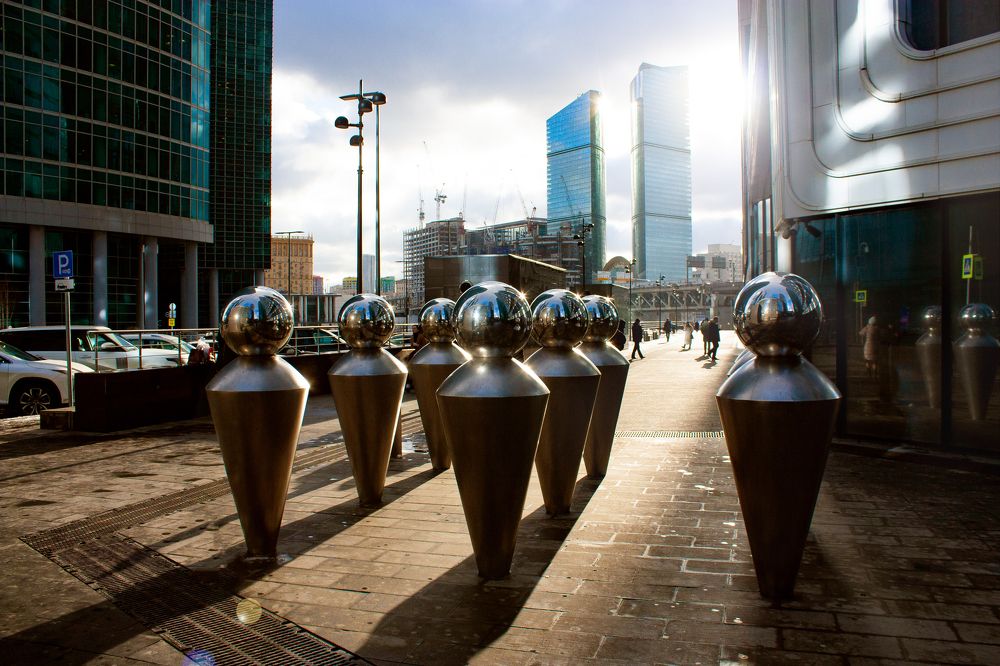 Фитнес-прогулка Москва сити.