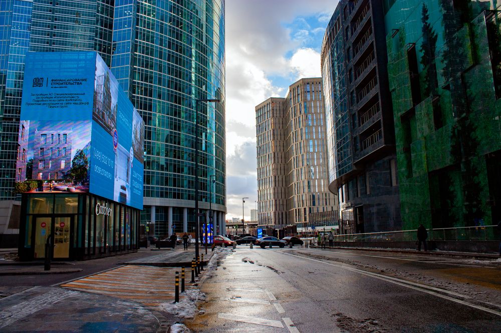 Фитнес-прогулка Москва сити.