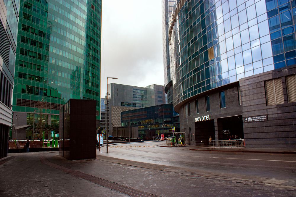 Фитнес-прогулка Москва сити.