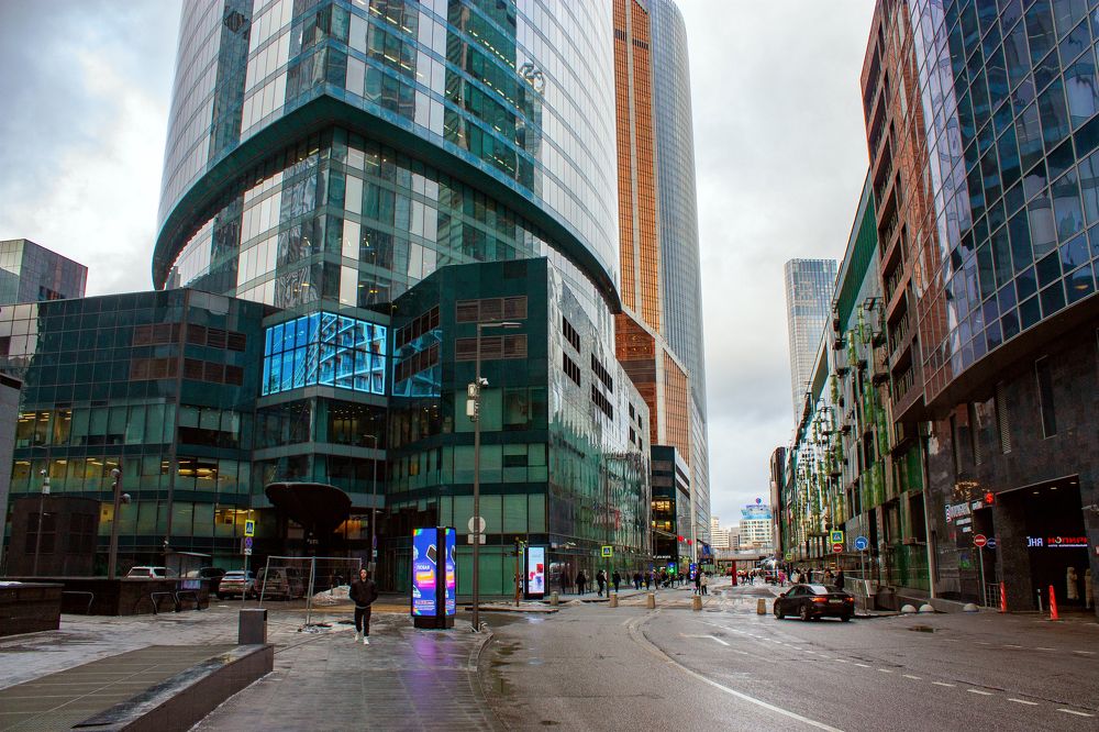 Фитнес-прогулка Москва сити.