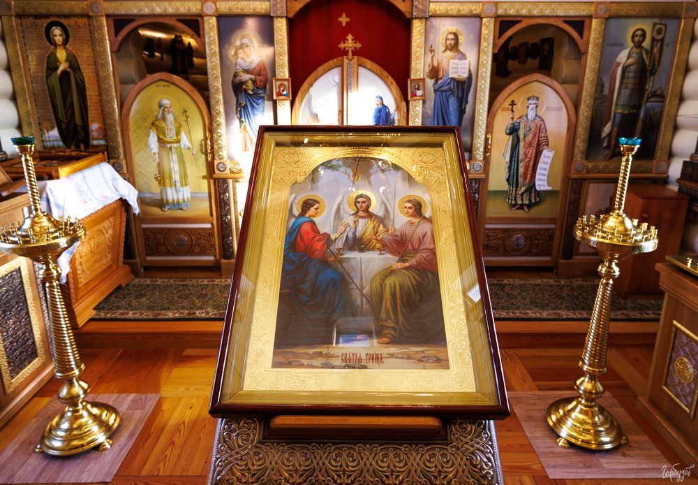 Церковь Троицы Живоначальной. Тульская область, Красногорье.
