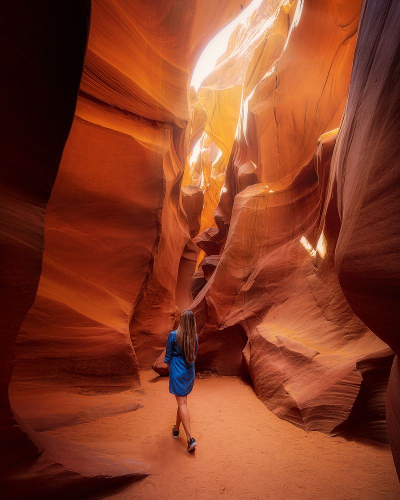 Нижний Каньон Антилопы (Lower Antelope Canyon - Page, Arizona)