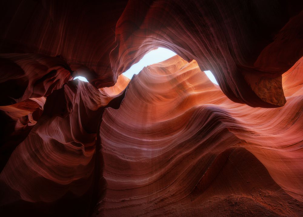 Нижний Каньон Антилопы (Lower Antelope Canyon - Page, Arizona)