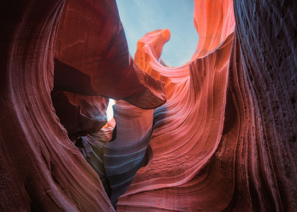 Нижний Каньон Антилопы (Lower Antelope Canyon - Page, Arizona)