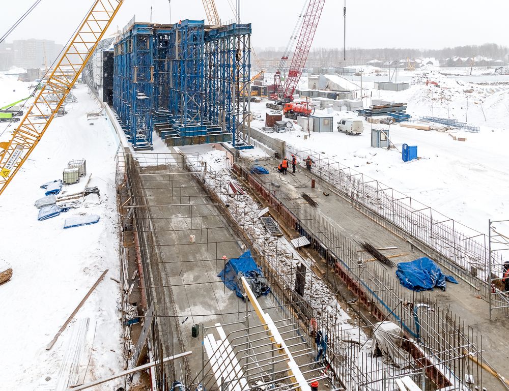 Стройка наземного метро в Новой Москве