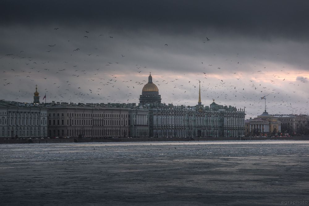 Петербург и его неспешная зима 2023