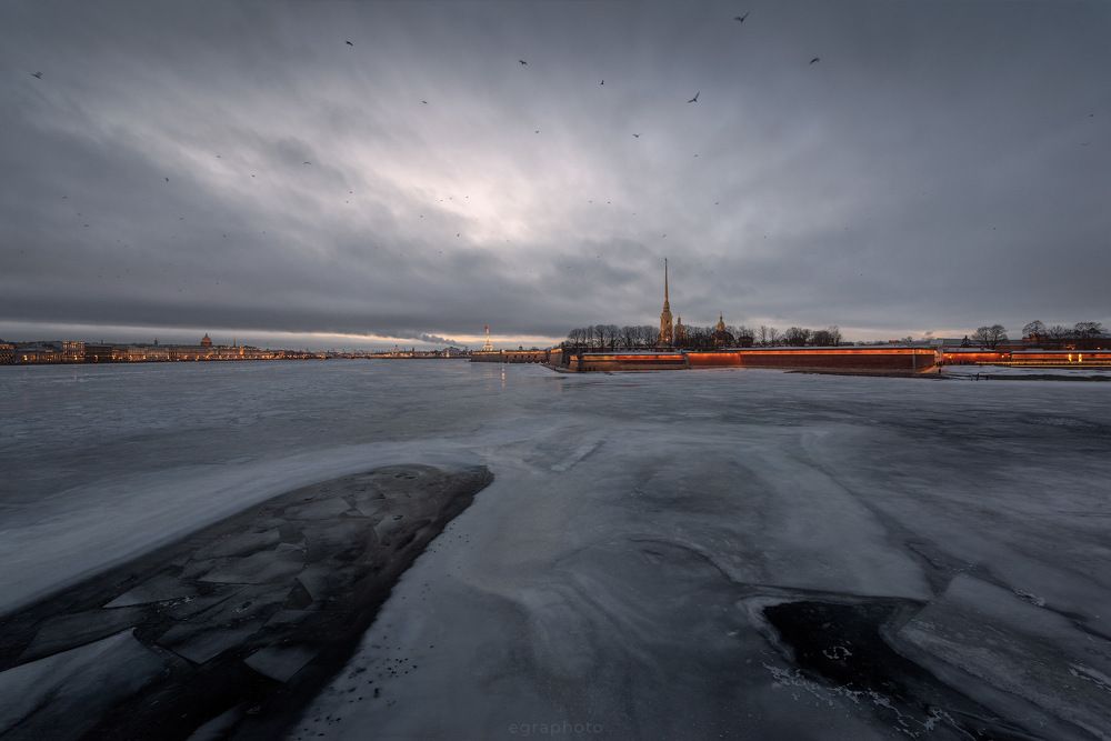 Петербург и его неспешная зима 2023