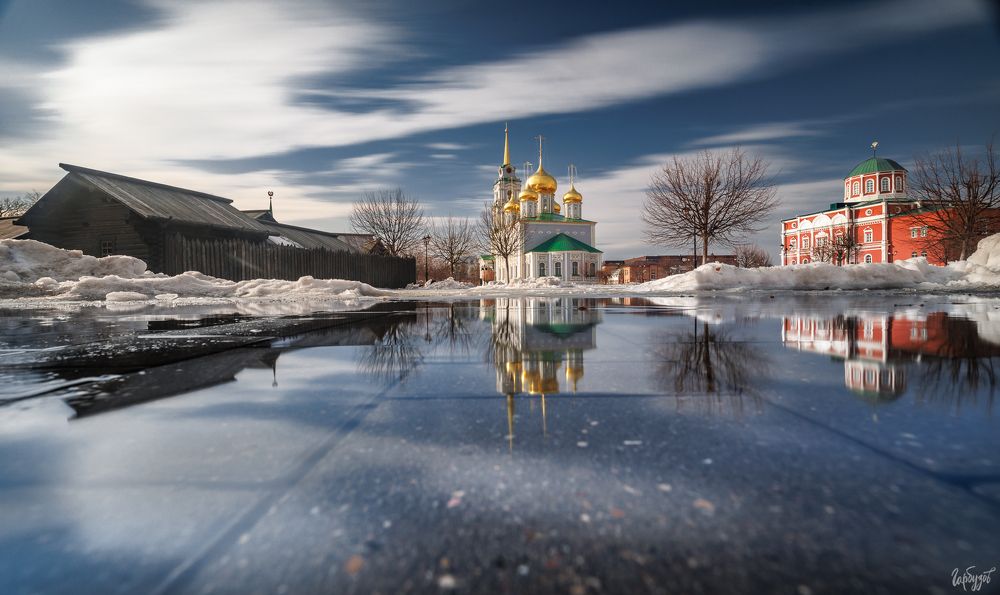 Тульский Кремль в марте