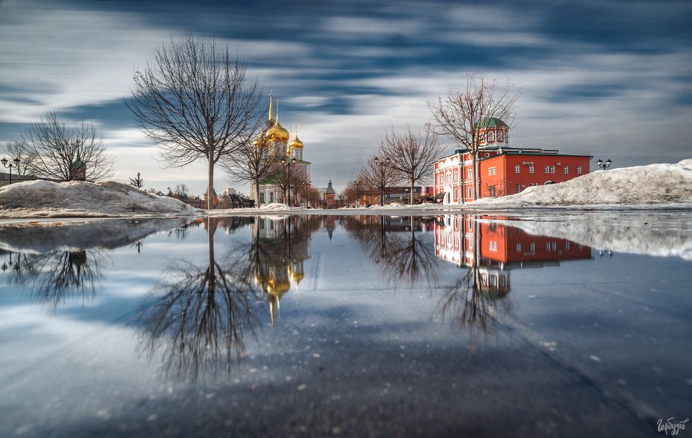 Тульский Кремль в марте