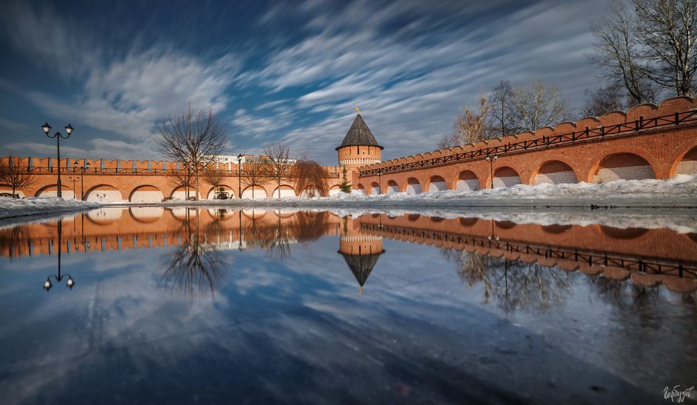Тульский Кремль в марте