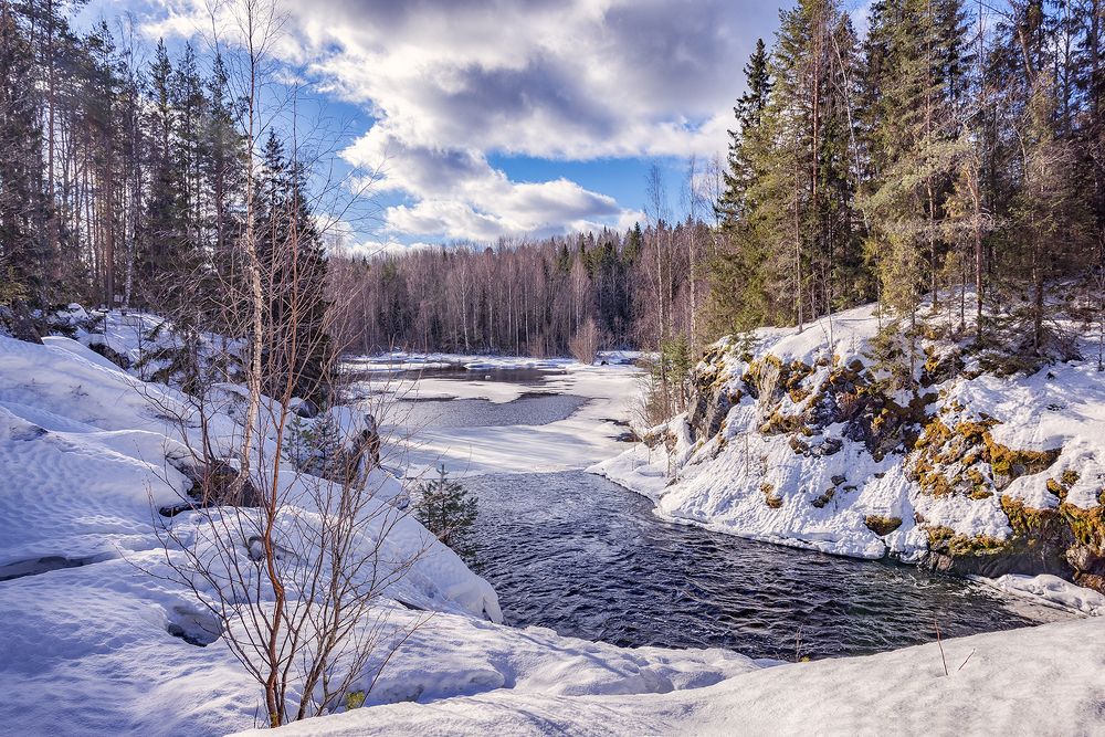 Водопад Кивач 4