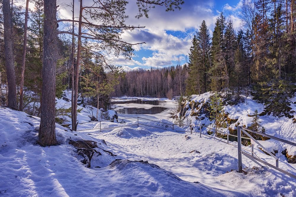 Водопад Кивач 5