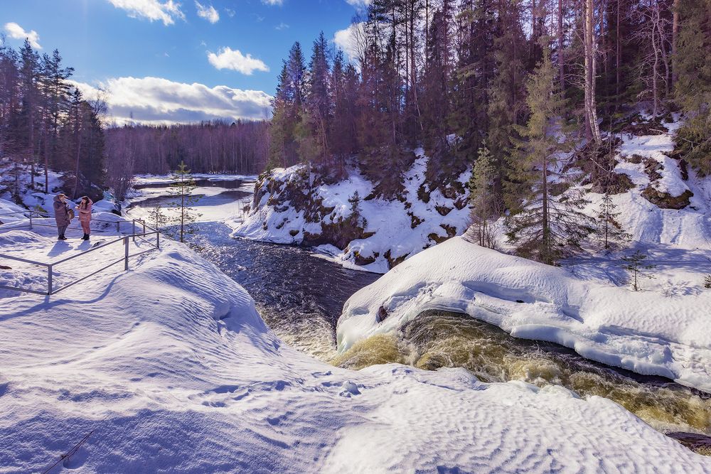 Водопад Кивач 10