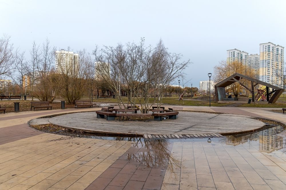 В апрельском парке