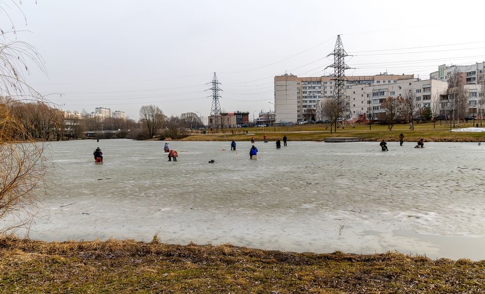 Лёд и вода