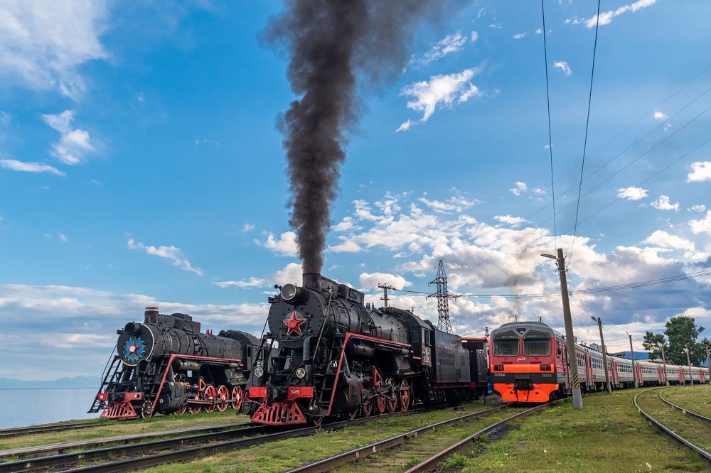 Паровоз на КБЖД