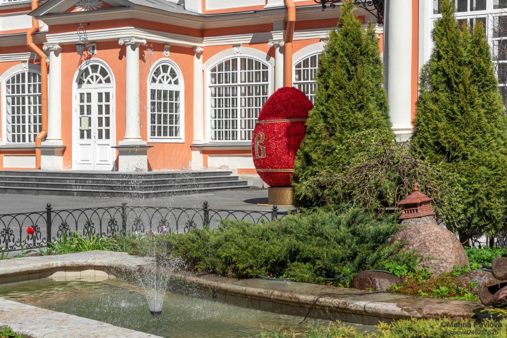 Весенняя Александро-Невская Лавра.Пасха.