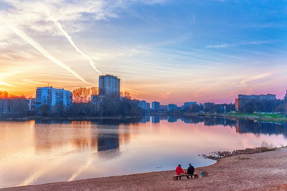 Вечер в Пушкино.