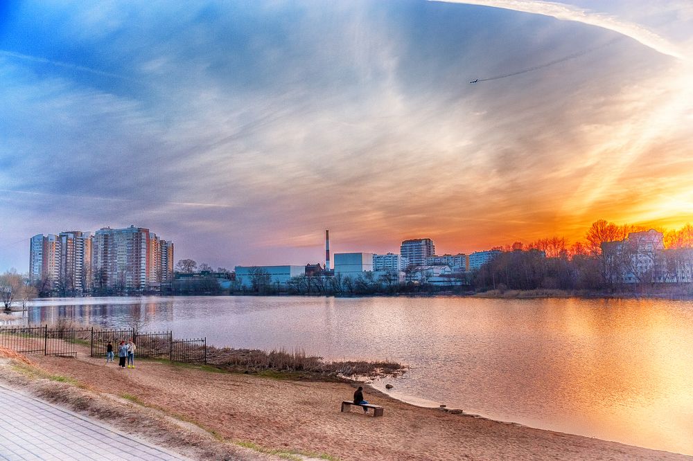 Вечер в Пушкино.