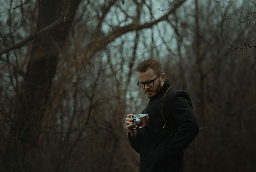 Серия автопортретов или небольшая история про фотографа