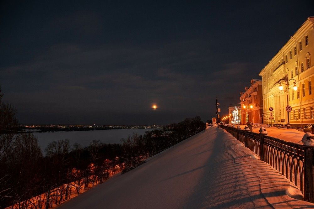 Ночной Нижний Новгород