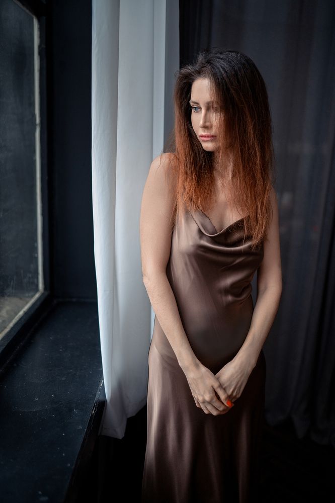 Near the window