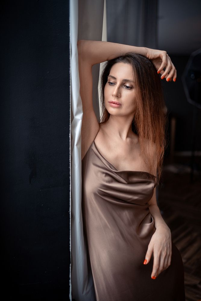 Near the window