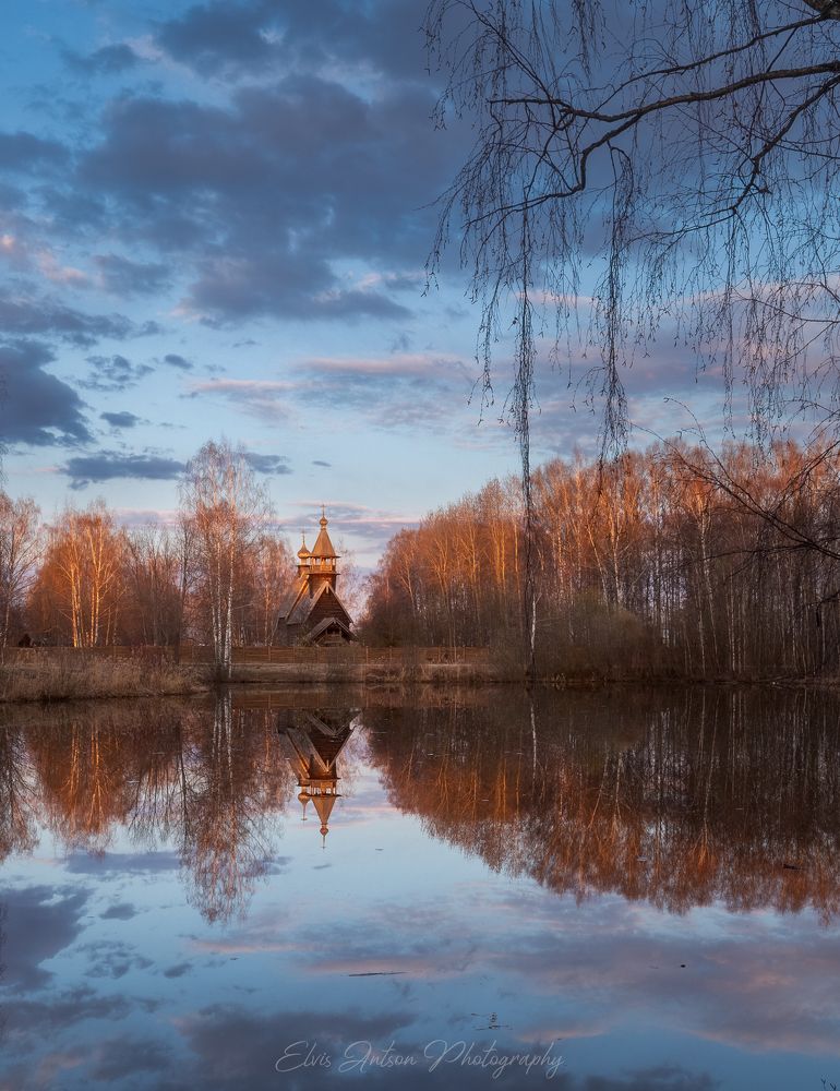 Весна. Вечерняя тишь