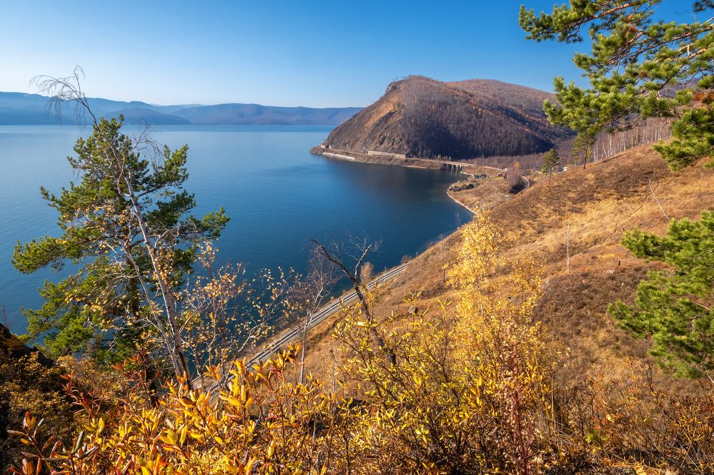 Золотая осень на Кругобайкалке