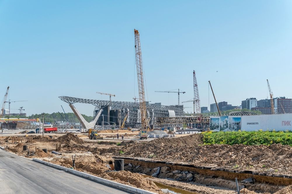 Стройка станции метро